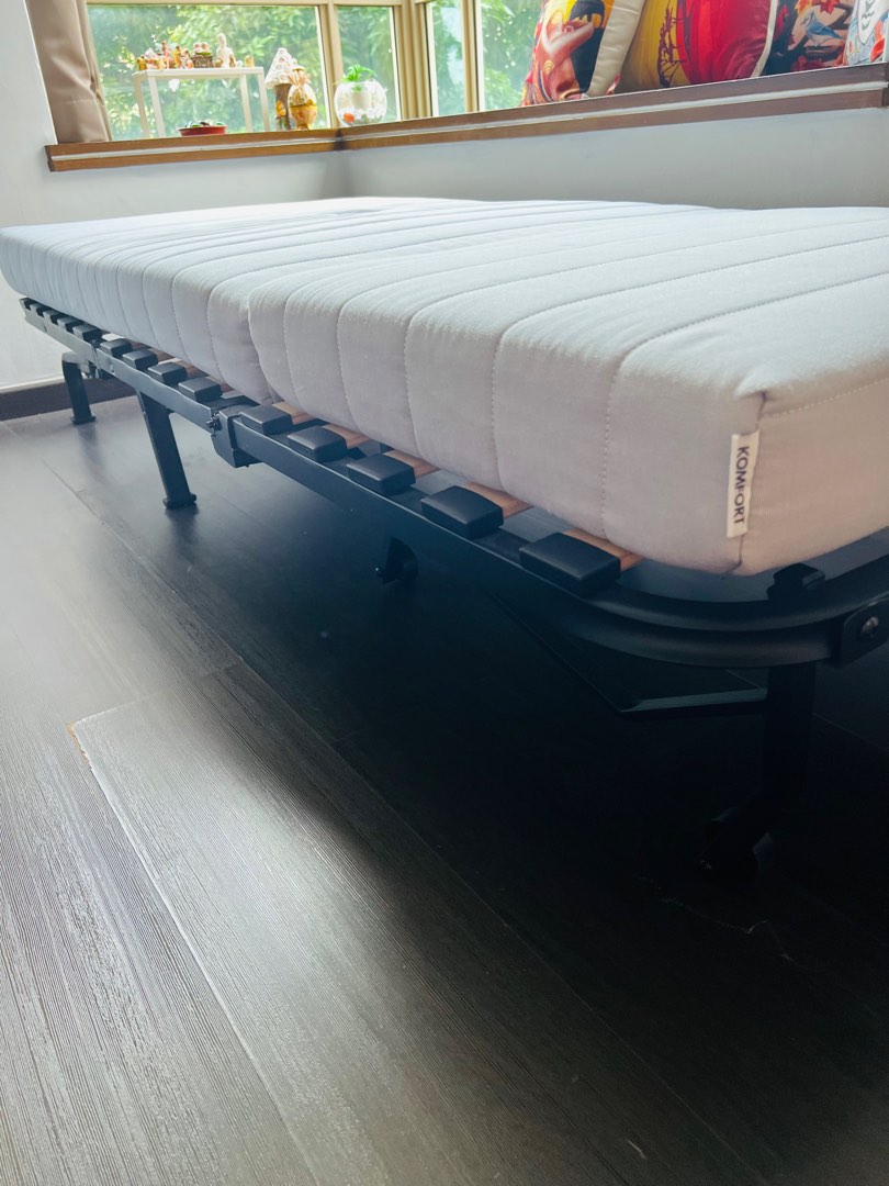 IKEA Chair Bed with Mattress, Furniture & Home Living, Furniture, Bed