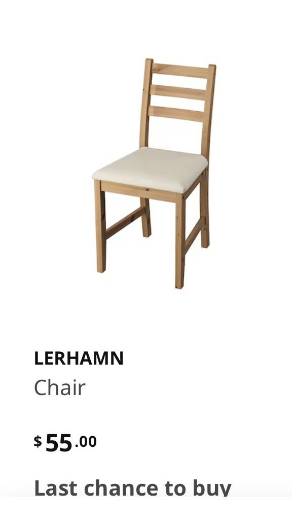 Ikea door leaf dining table+ ikea lethamn chairs(4 nos), Furniture