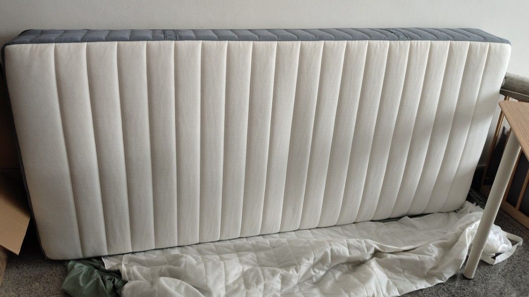 IKEA Single Mattress Valevag Model, Furniture & Home Living