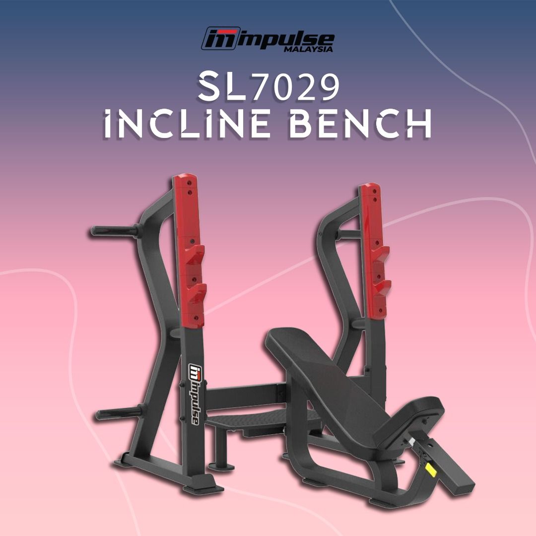 Incline bench in stock sales