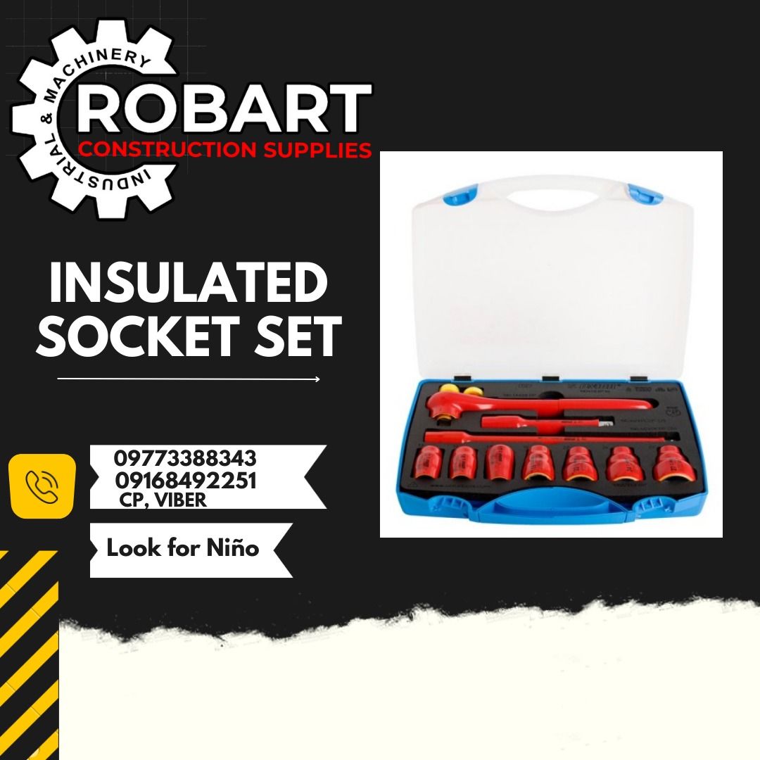 INSULATED SOCKET SET, Commercial & Industrial, Construction Tools ...