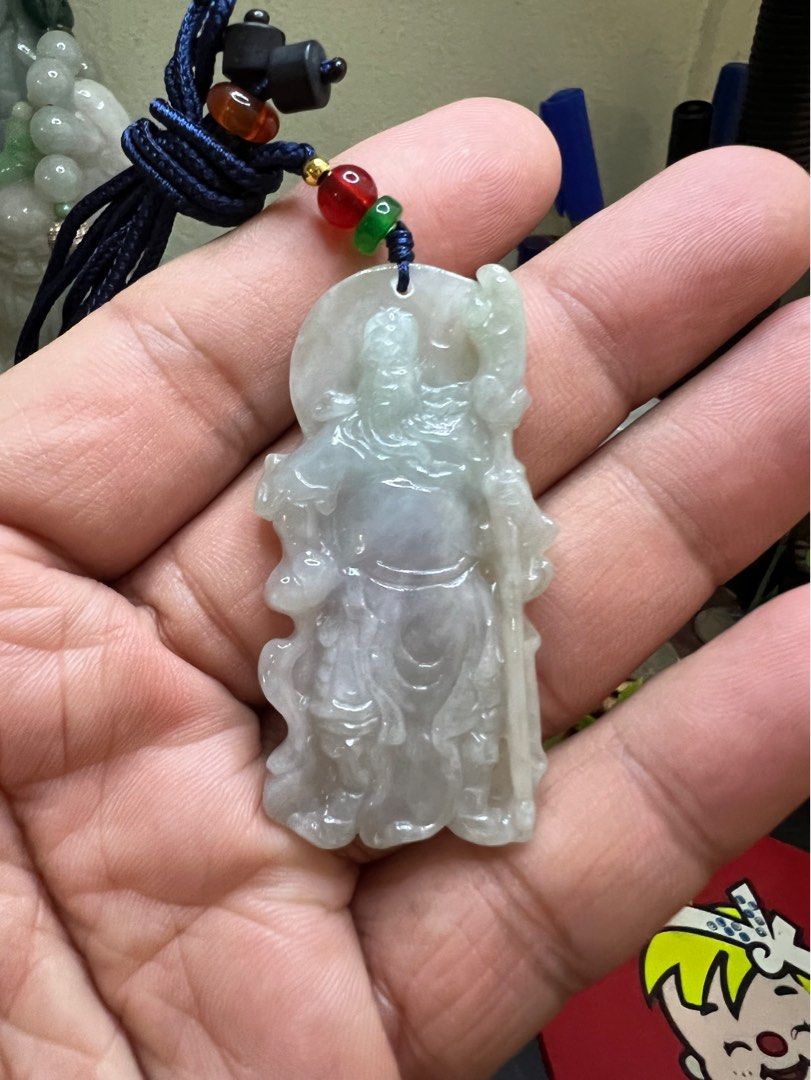 Guan gong jade pendant on sale