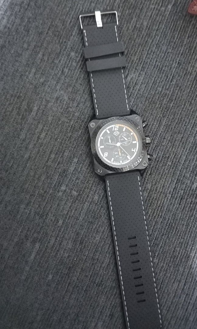 Jam harley davidson by bulova original, Fesyen Pria, Jam Tangan di