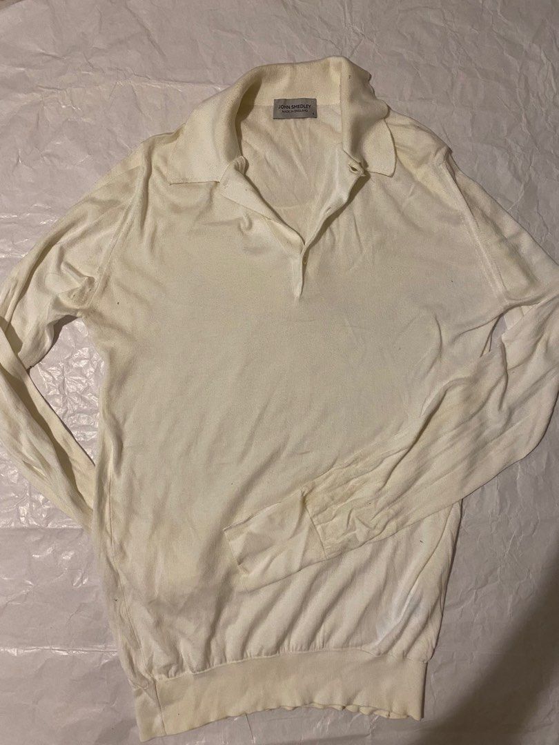 John Smedley Sea Island Cotton Polo Shirt Armoury Ascot Chang
