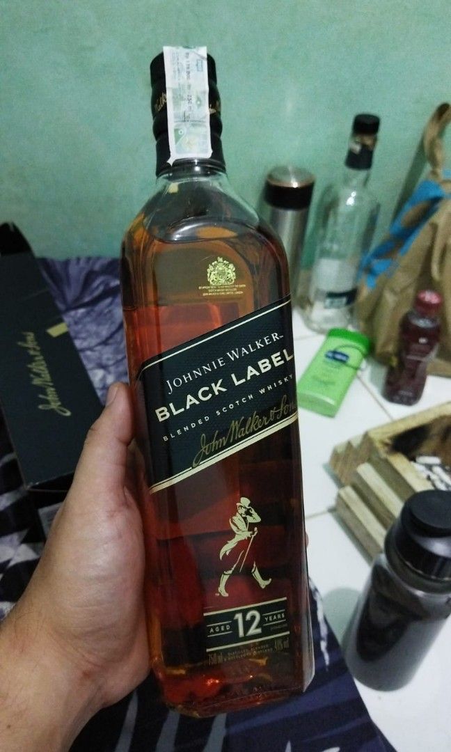 johnnie walker black label, Makanan & Minuman, Minuman Tidak ...