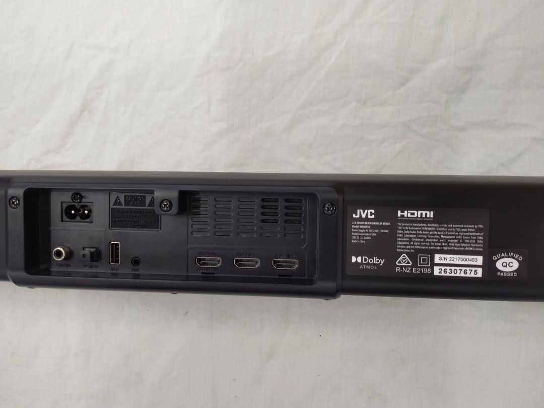 JVC 2 channel Soundbar with Dolby Atmos, Audio, Soundbars, Speakers