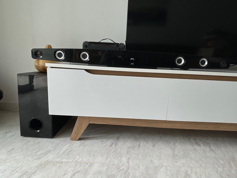 JvC Soundbar and wireless subwoofer, Audio, Soundbars, Speakers