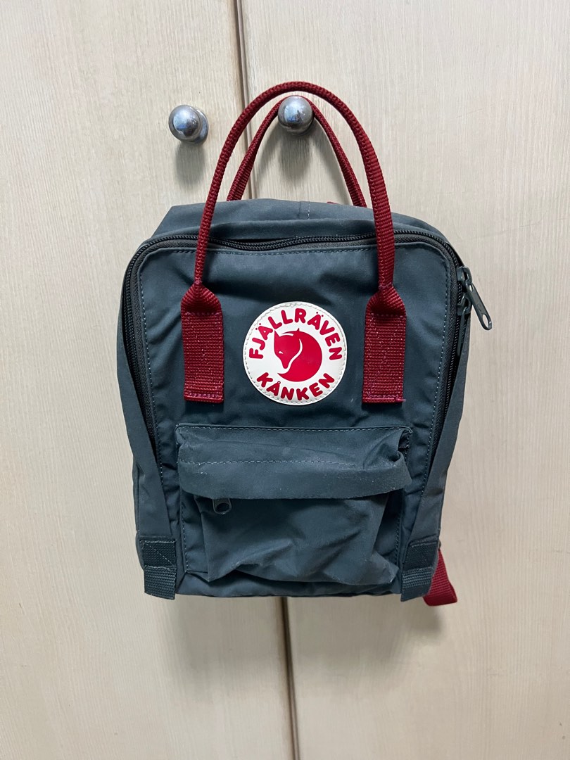 Forest green and ox red kanken mini store