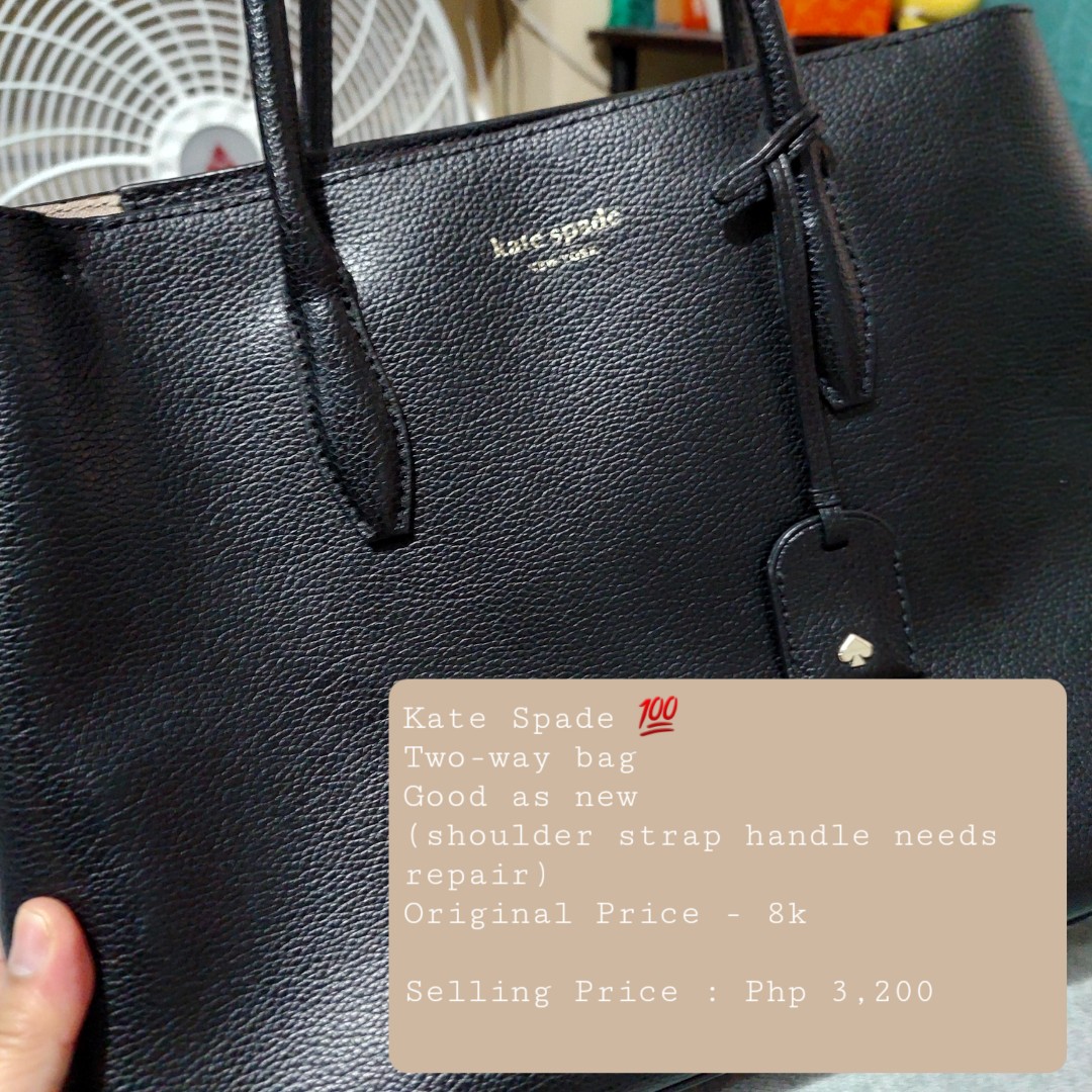 Kate Spade 2 way bag, Luxury, Bags & Wallets on Carousell