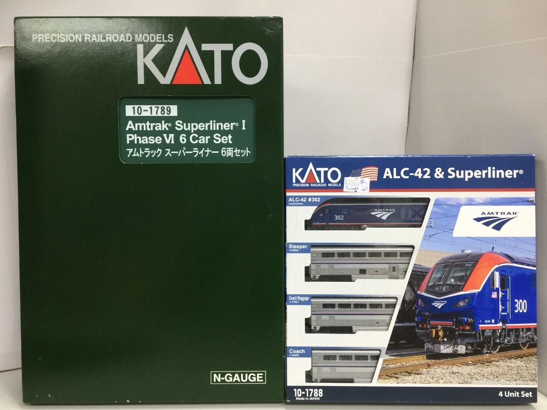 た*ん様 外国型 kato amtrak ALC- 42 チャージャー No.3