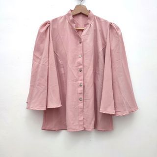 Kemeja Peach Korea