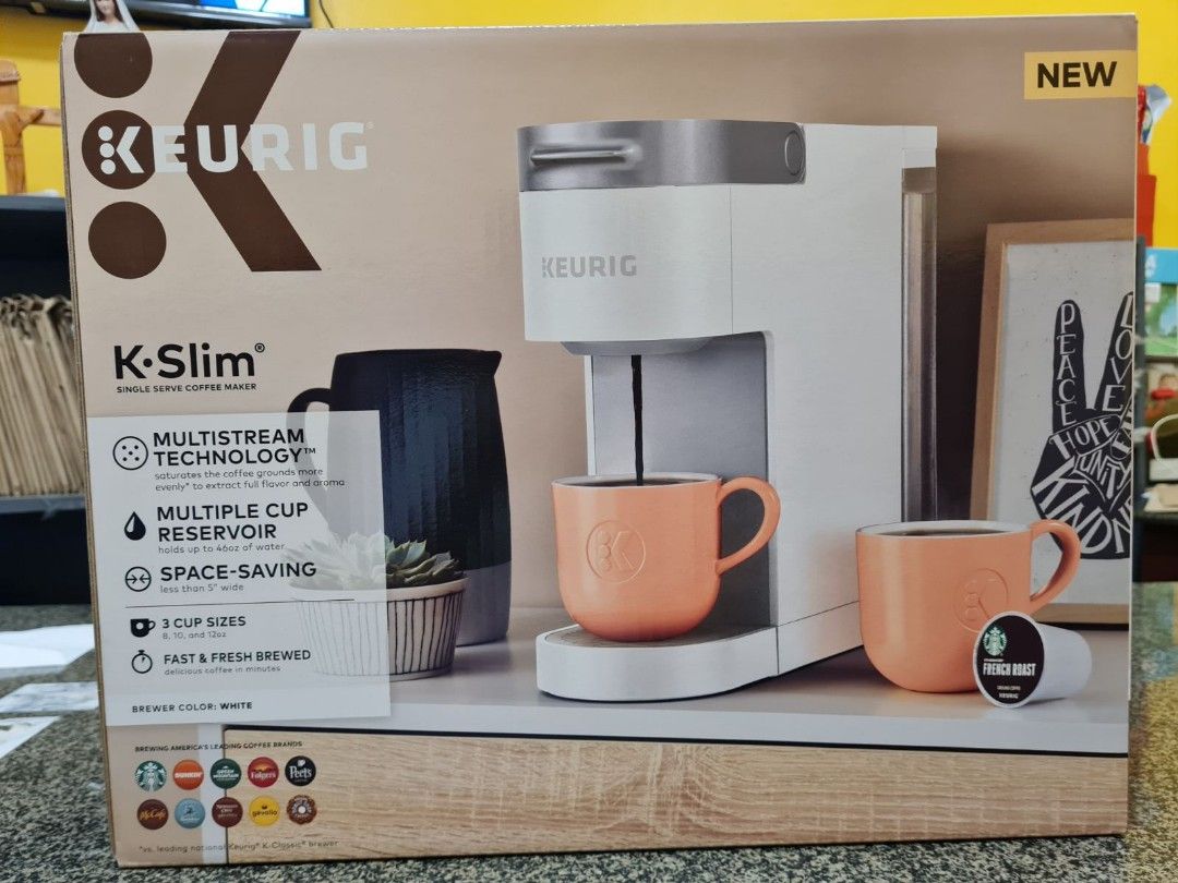 Keurig K Slim Single Serve Coffee Maker, TV & Home Appliances, Kitchen