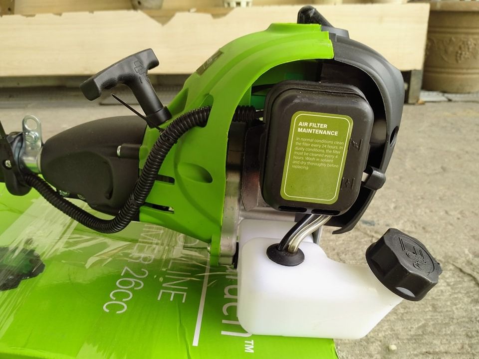 Kiwi Garden Petrol Line Trimmer Furniture Home Living Gardening Grass Mowers Trimmers on Carousell