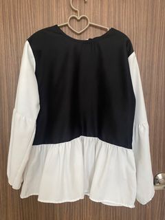 Korean  2 layered blouse