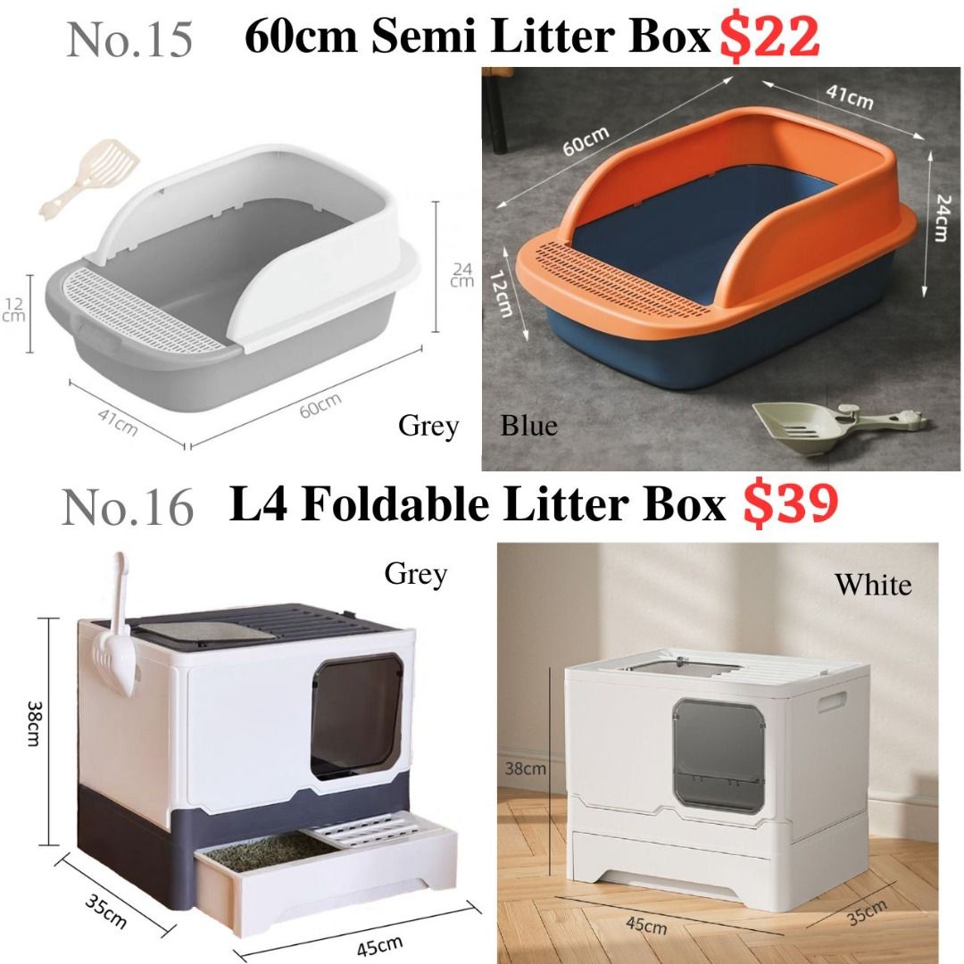 [LARGE CLOSED LITTER BOX]Enclosed Cat Litter Box/Extra Large/Cat Full