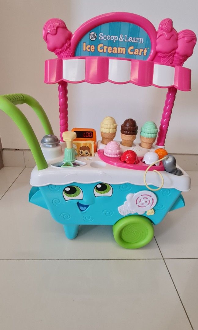 Leapfrog Scoop and Learn Ice Cream Cart, Hobbies & Toys, Toys & Games
