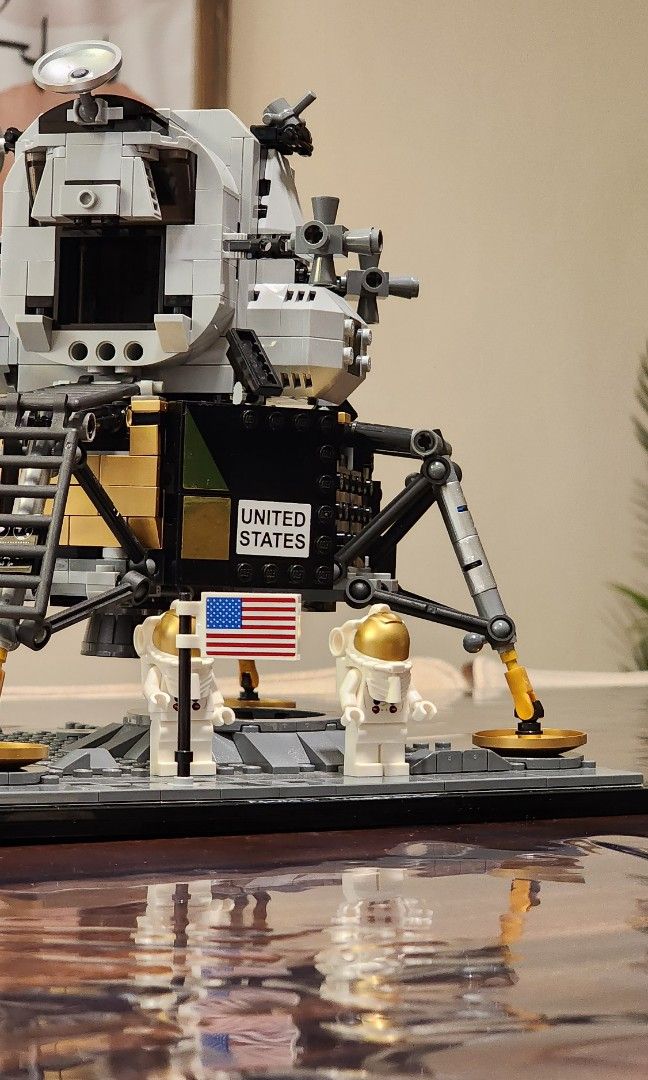 Lego Lunar Lander, Hobbies & Toys, Toys & Games on Carousell