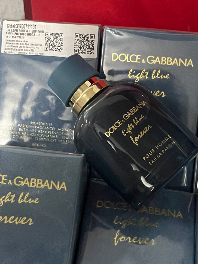 Light Blue Forever pour Homme by Dolce&Gabbana, Beauty & Personal Care,  Fragrance & Deodorants on Carousell