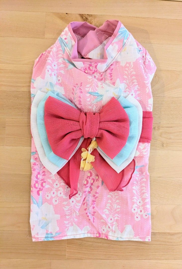 [Like new] Cat/Dog dress costume kimono style (original from Japan