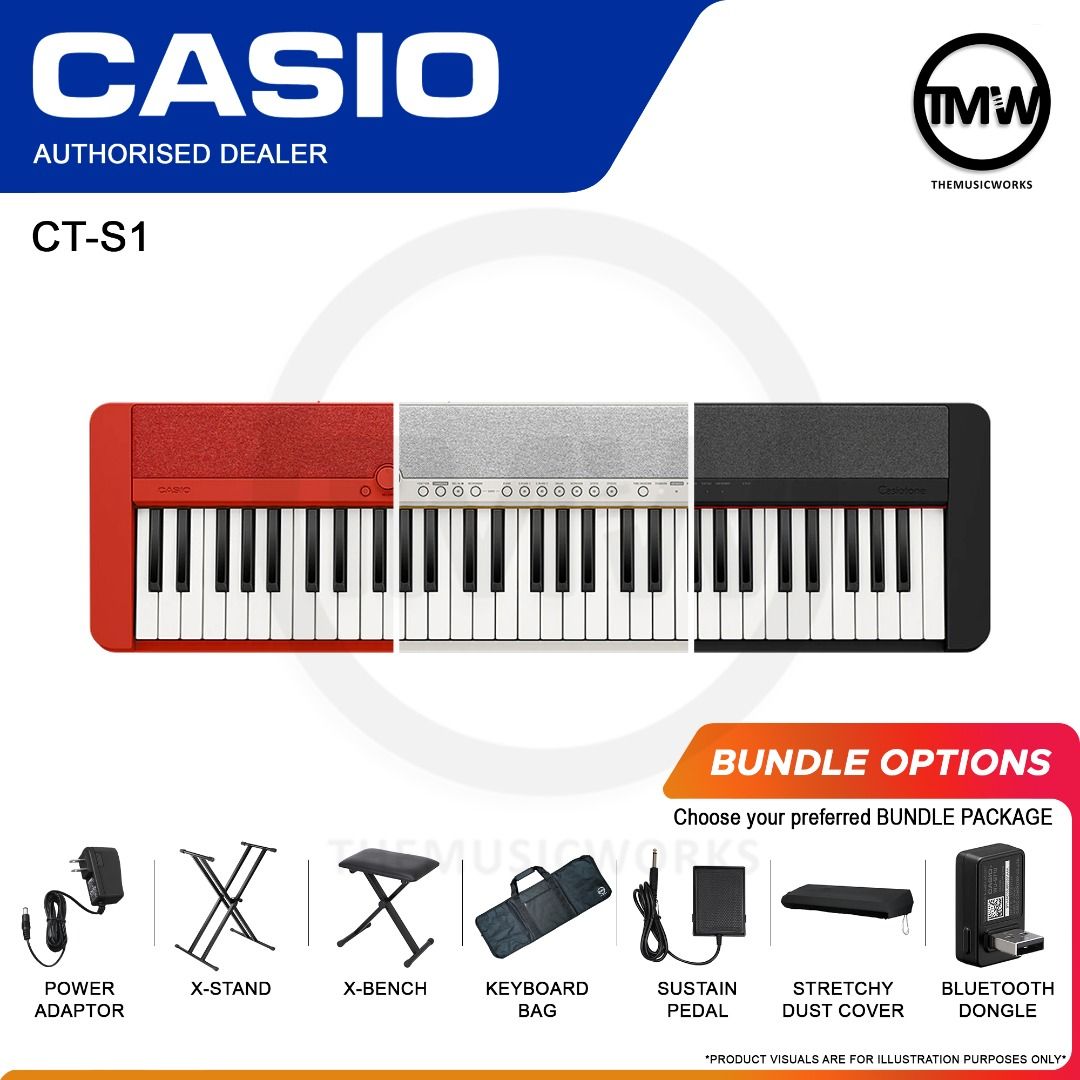 Casio beginner sales keyboard 61 keys