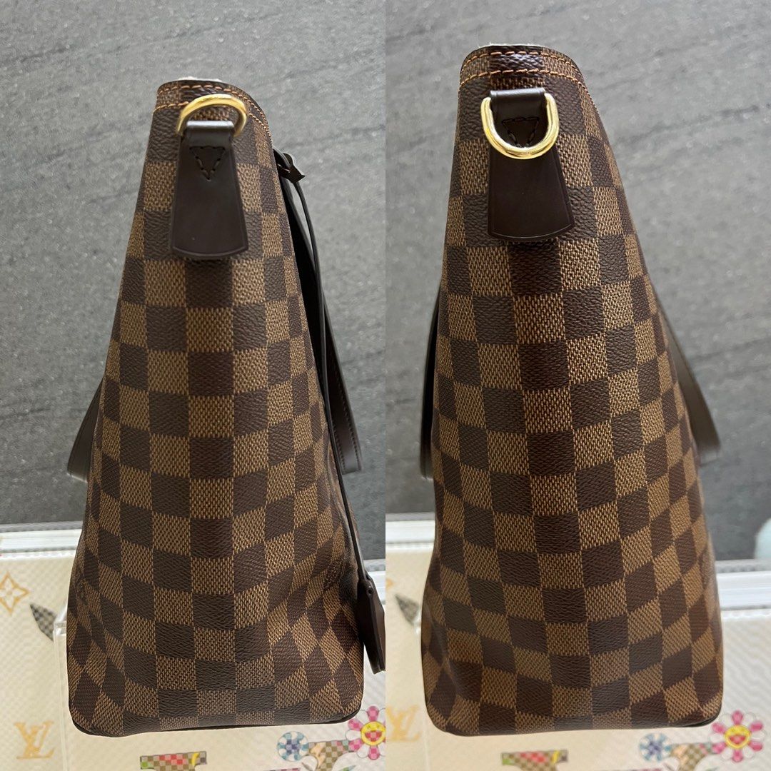 Louis Vuitton Jersey Damier Ebene Magnolia, Luxury, Bags & Wallets on  Carousell