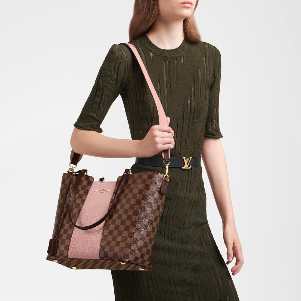 The Dressy Louis Vuitton Jersey Tote Bag