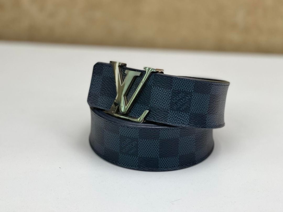 Louis Vuitton Belt Initiales Reversible Monogram Black Ghw – ValiseLaBel