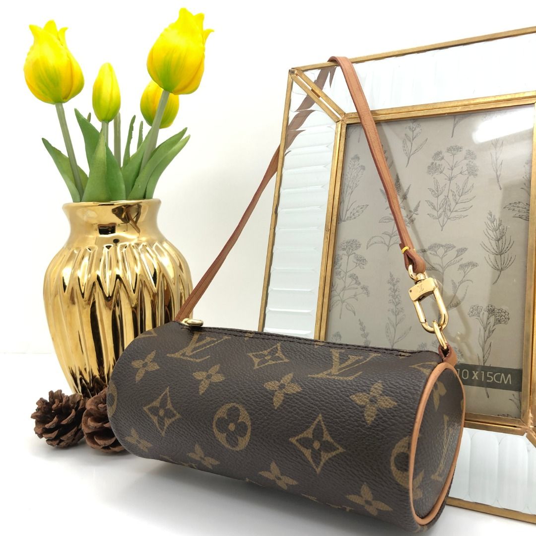 LOUIS VUITTON Monogram Mini Papillon Pochette GHW New Version