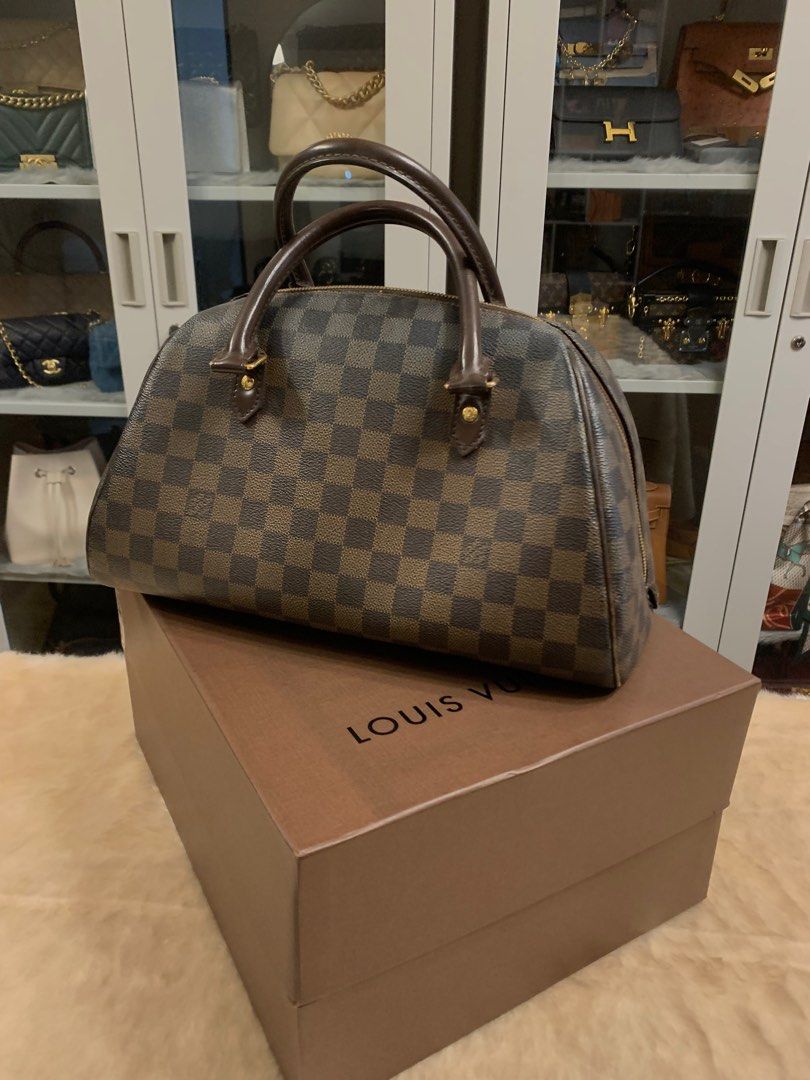 Authentic L. V Ribera MM Damier Ebene Bag Year 2003, Luxury, Bags & Wallets  on Carousell