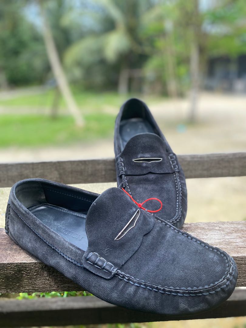 Original LV Shoes, Men's Fashion, Footwear, Dress shoes on Carousell