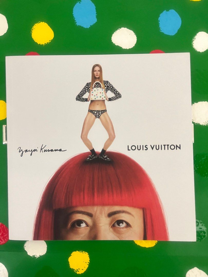 LV crossover 草間彌生 product catalog 日文版, 名牌, 飾物及配件 Carousell