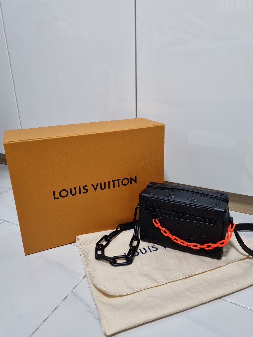 PRE OWNED LV BAG LV M80159 Mini Soft Trunk FULL SET, Luxury, Bags & Wallets  on Carousell
