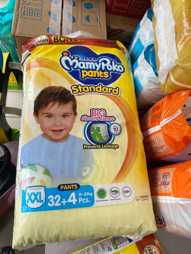 Buy Mamypoko Extra Absorb Pants for Babies Pack of 1 Size  XXL  51  count 3615 Online at Low Prices in India  Amazonin