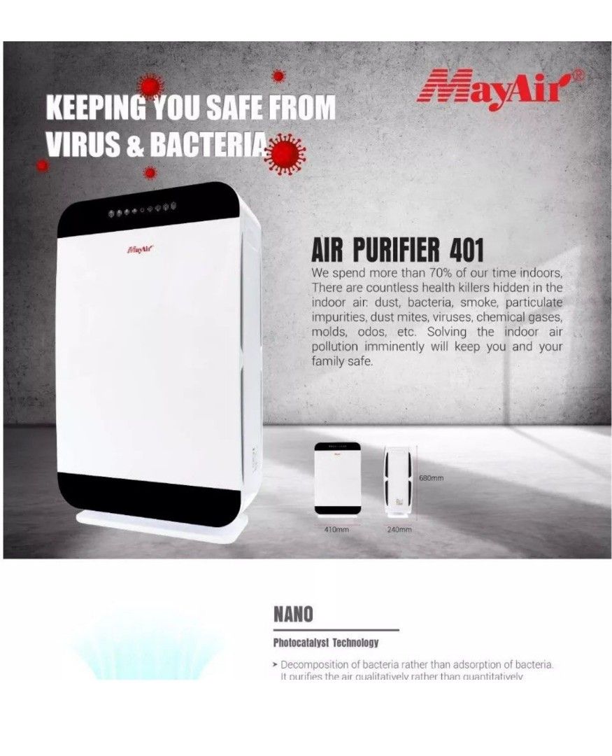 Mayair shop air purifier