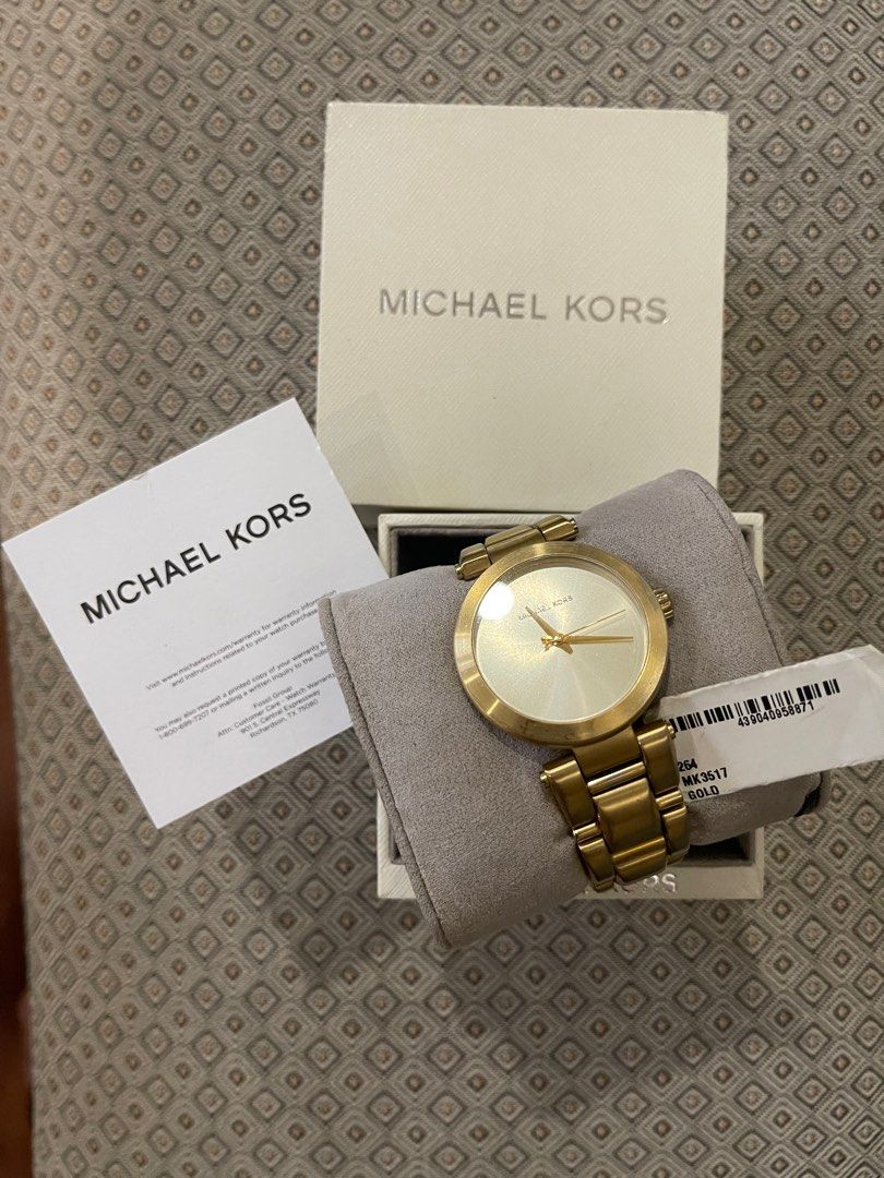 Michael Kors Gold ladie's watch, Women's Fashion, Watches & Accessories,  Watches on Carousell