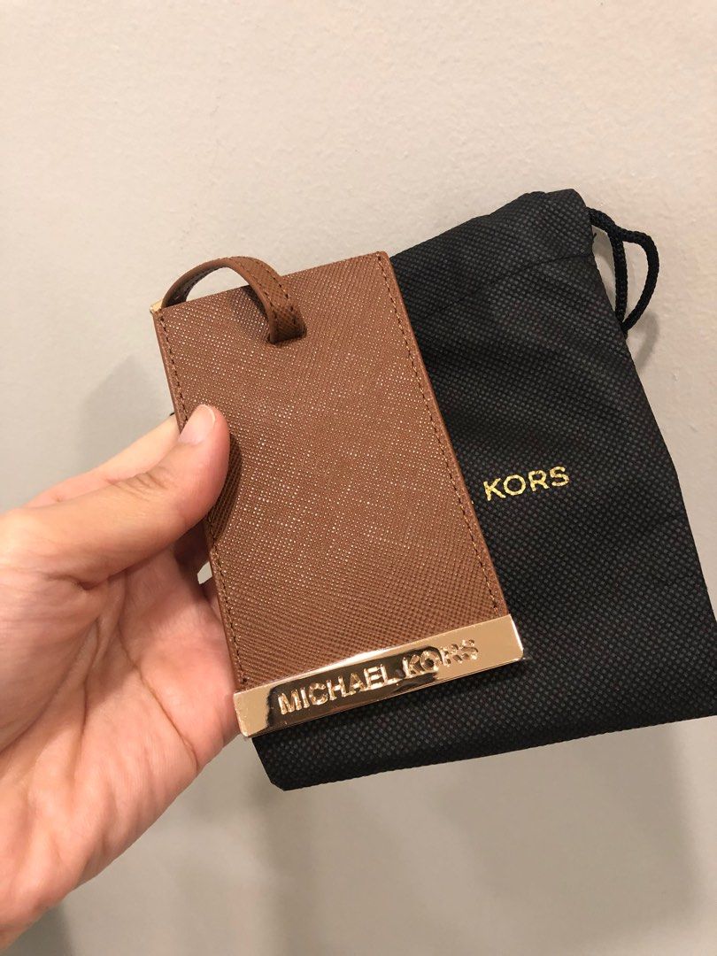 Michael Kors Luggage Name Tag, Luxury, Accessories on Carousell