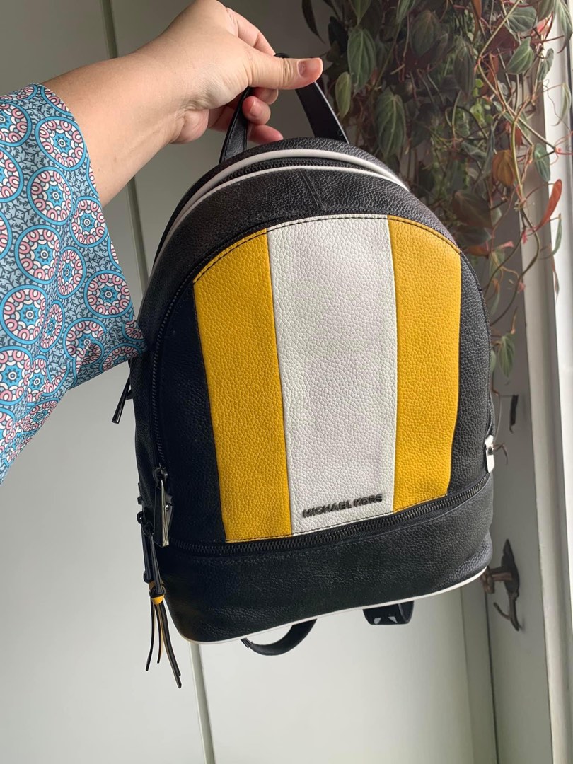 Michael Kors Sunflower Backpack Women s Fashion Bags Wallets