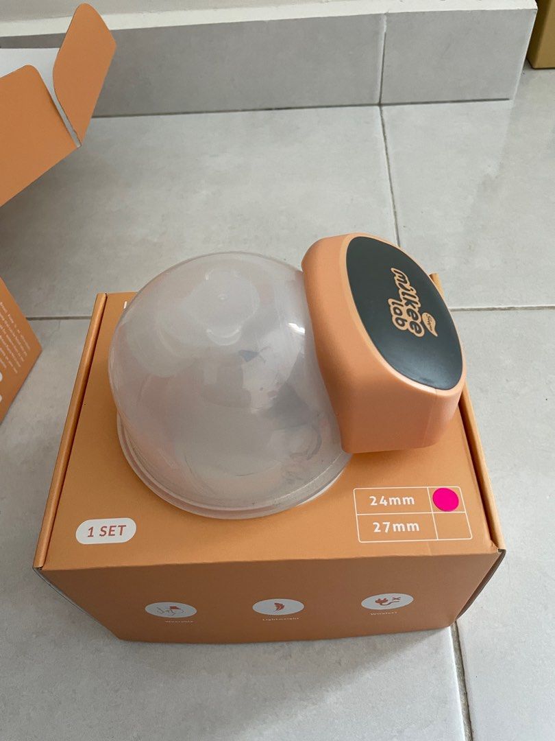 Milkee Lab wearable breastpump (2 set), Babies & Kids, Nursing