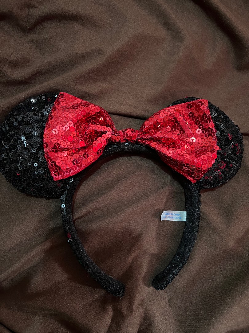 Minnie mouse headband from tokyo disneysea on Carousell