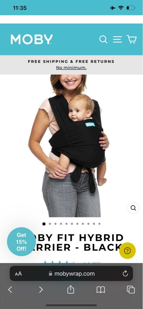 Moby sales fit carrier