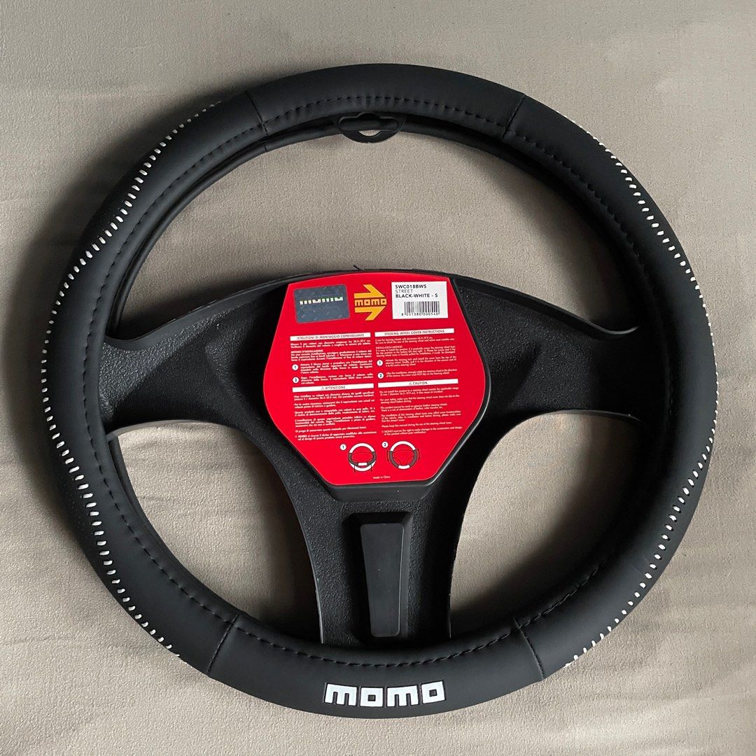 MOMO Steering Wheel Cover Small, Car Parts & Accessories, Steering