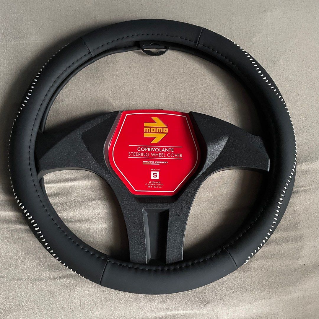 MOMO Steering Wheel Cover Small, Car Parts & Accessories, Steering