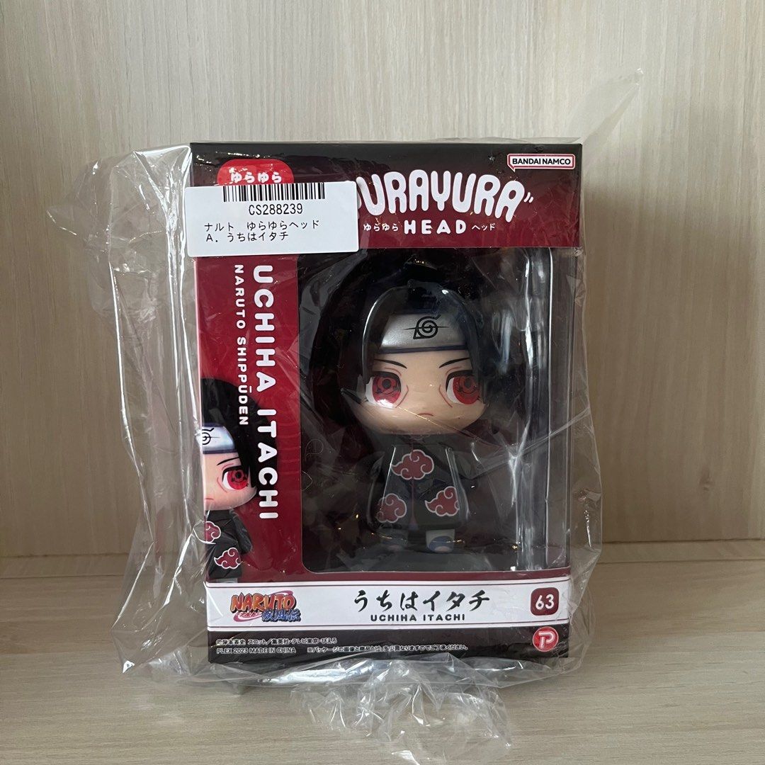 Naruto YuraYura Head Figure Itachi, Hobbies & Toys, Toys