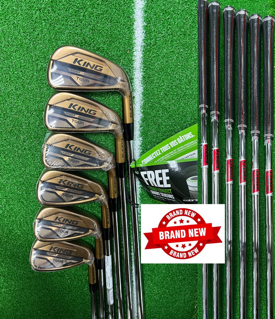 Fer Cobra LTDX 7 - Acier KBS Tour 90, Flex Régulier, Droit, Poignée