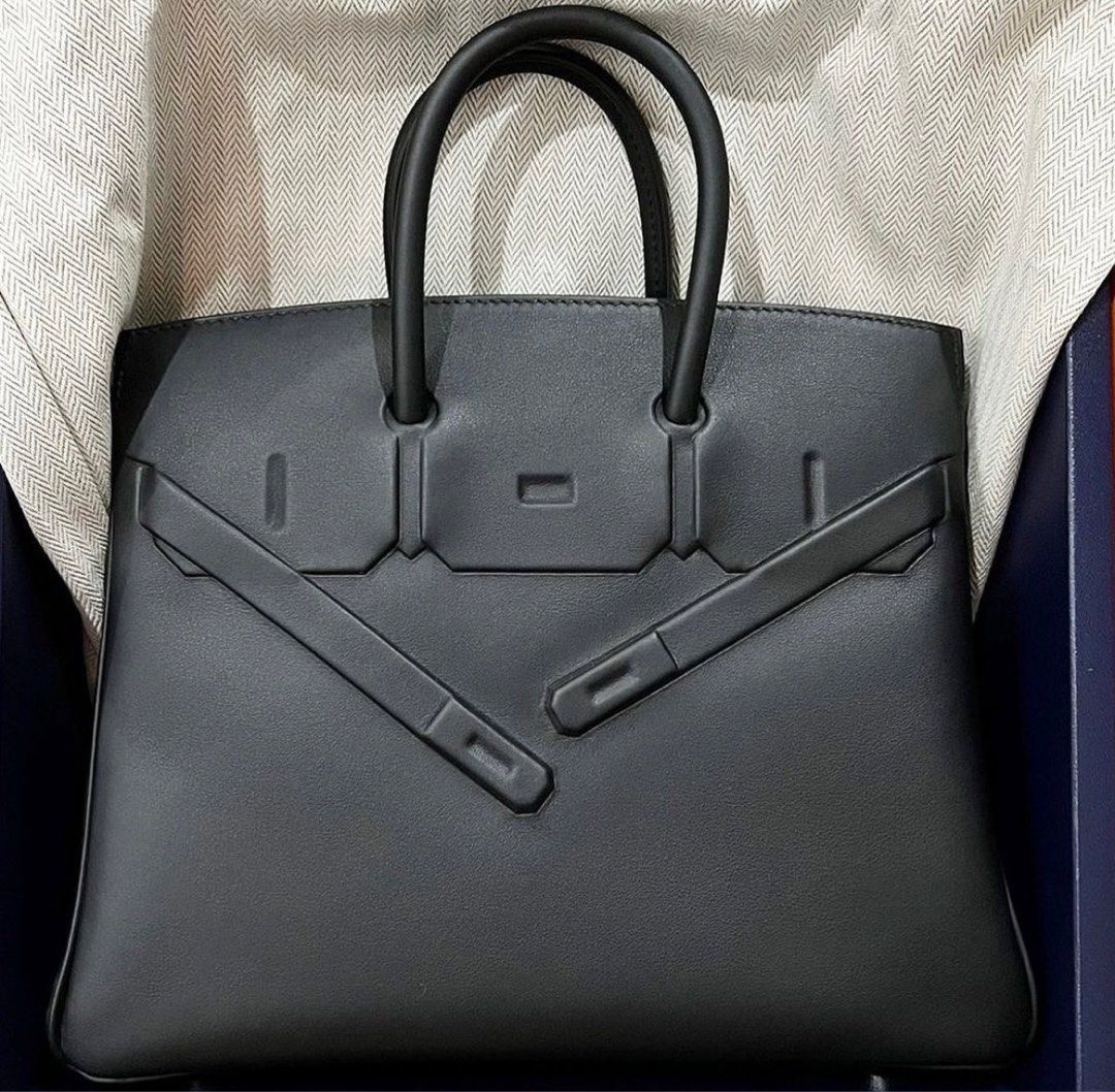 Hermes Birkin 25 Black Swift, Luxury, Bags & Wallets on Carousell