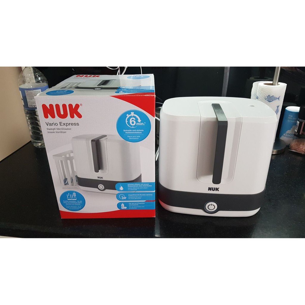 Nuk vario express steam outlet sterilizer