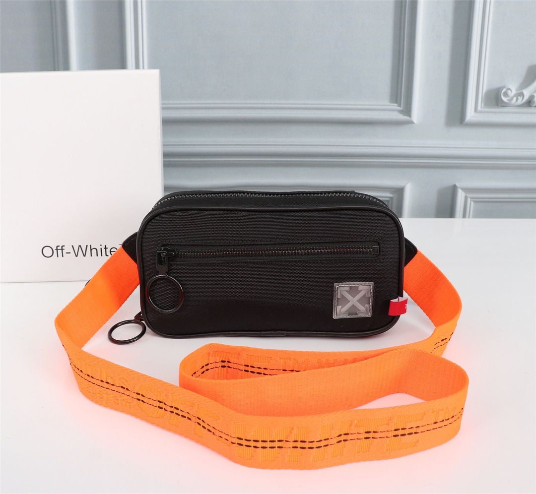 Off white tape crossbody bag hotsell