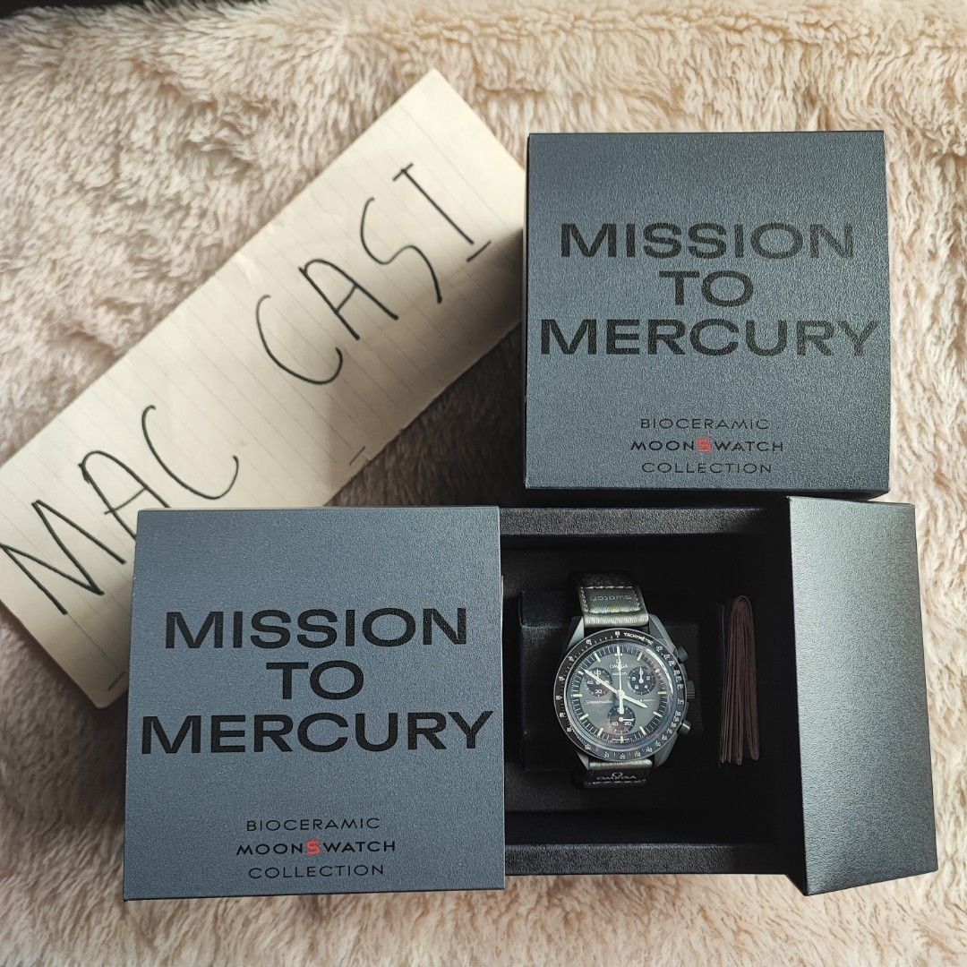 Swatch x Omega Bioceramic MoonSwatch Mission to Saturn, Men's Fashion,  Watches & Accessories, Watches on Carousell