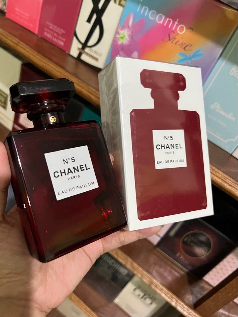 ONHAND Chanel N5 edp Red Edition, Beauty & Personal Care, Fragrance &  Deodorants on Carousell