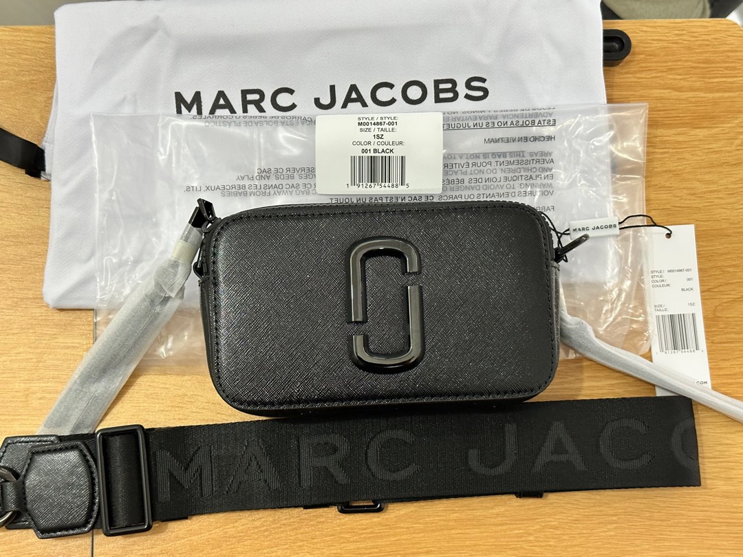 Marc Jacobs - The Snapshot DTM Black – Lenie's Shoppe USA